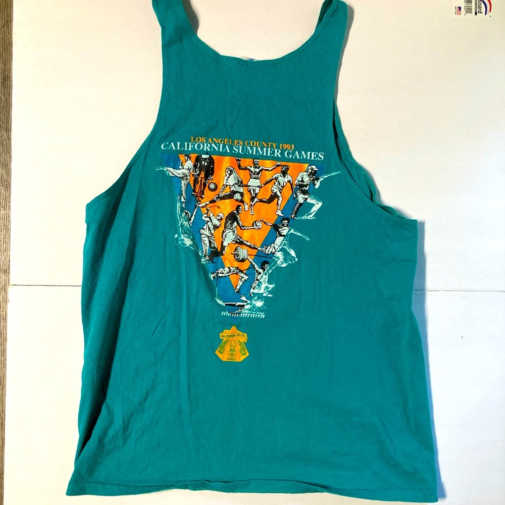 Vintage *Rare* 1993 Los Angeles County Summer Games Tank Top